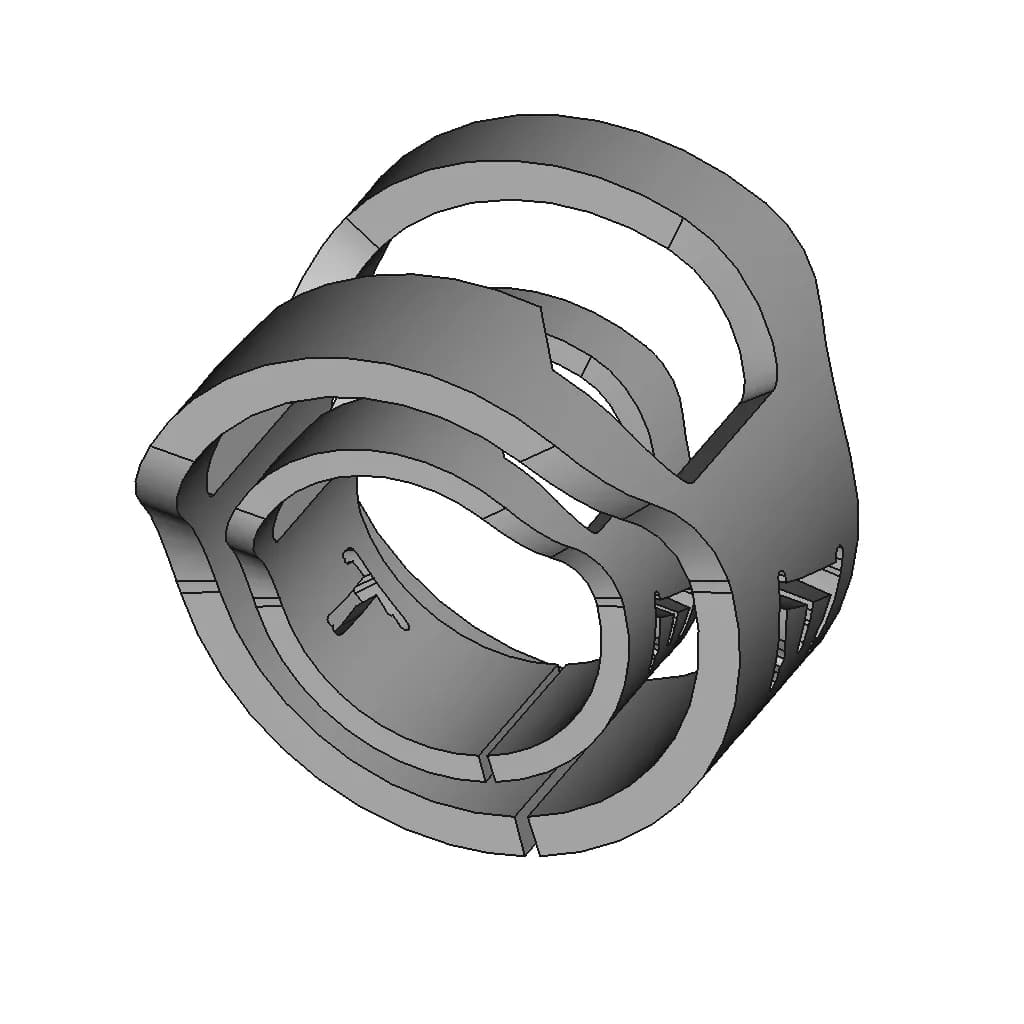 Anel Abridor De Garrafas | 3D Engineering Design File_60_30_degree_snapshot