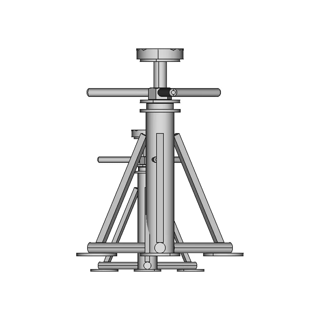Vi̇dali-Rulmanlı Jack | High-Quality CAD Model_0_90_degree_snapshot