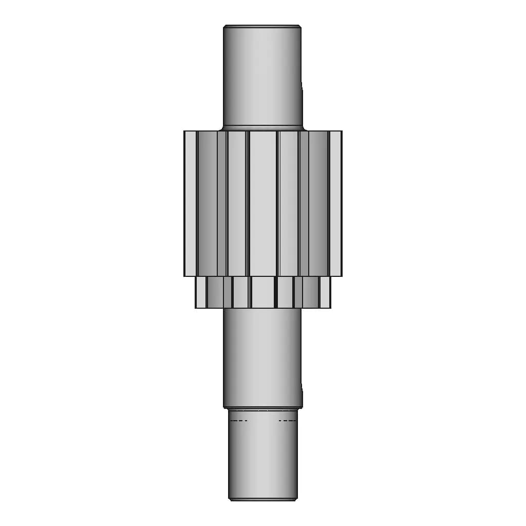 Pinion Shaft - Downloadable CAD Representation_0_0_degree_snapshot