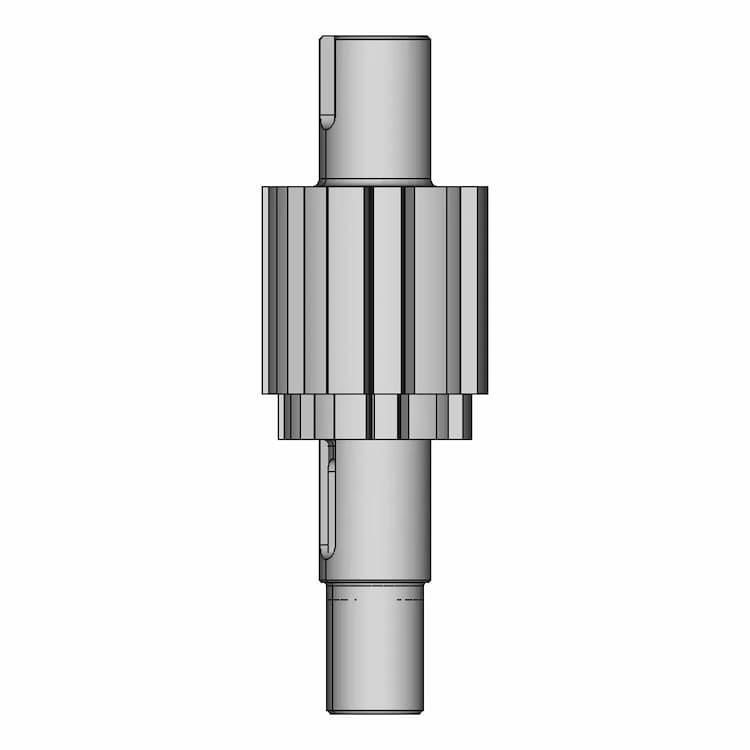Pinion Shaft - Downloadable CAD Representation