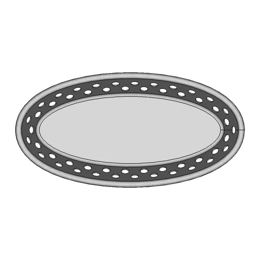 Vegetable Or Fruit Basket Model - Downloadable CAD Representation