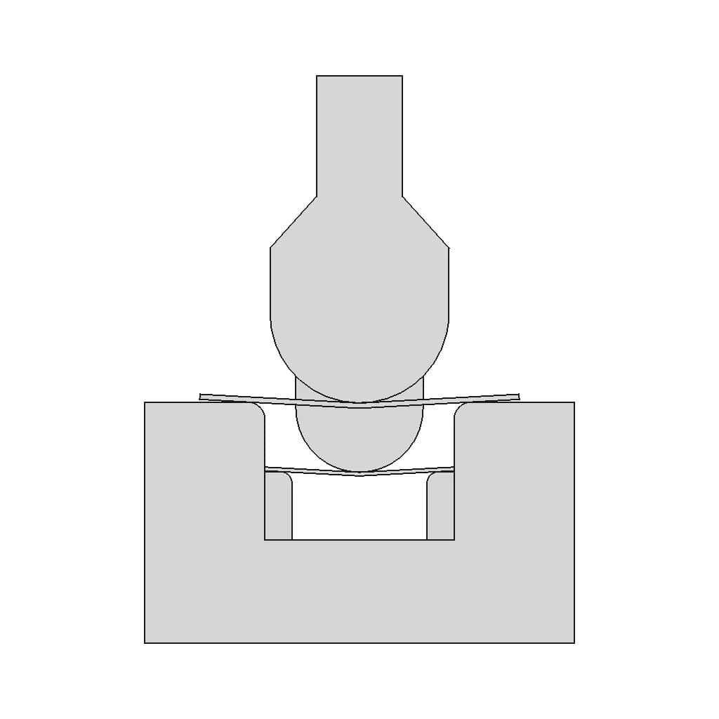 Sheet Metal U Bending - Standard Mechanical Component_0_0_degree_snapshot