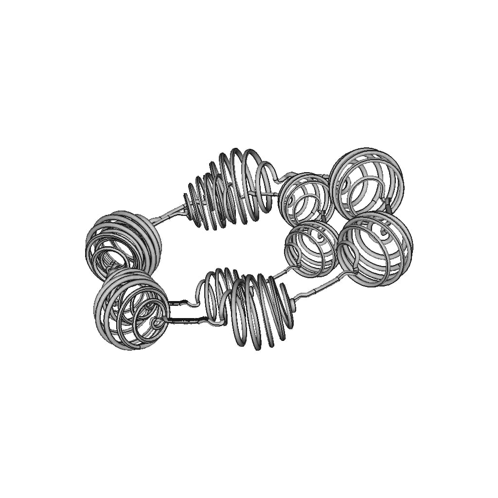 Bracelet Of Wrapped Wire | 3D Engineering Design File_60_30_degree_snapshot