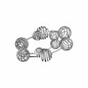 Bracelet Of Wrapped Wire | 3D Engineering Design File_60_30_degree_snapshot