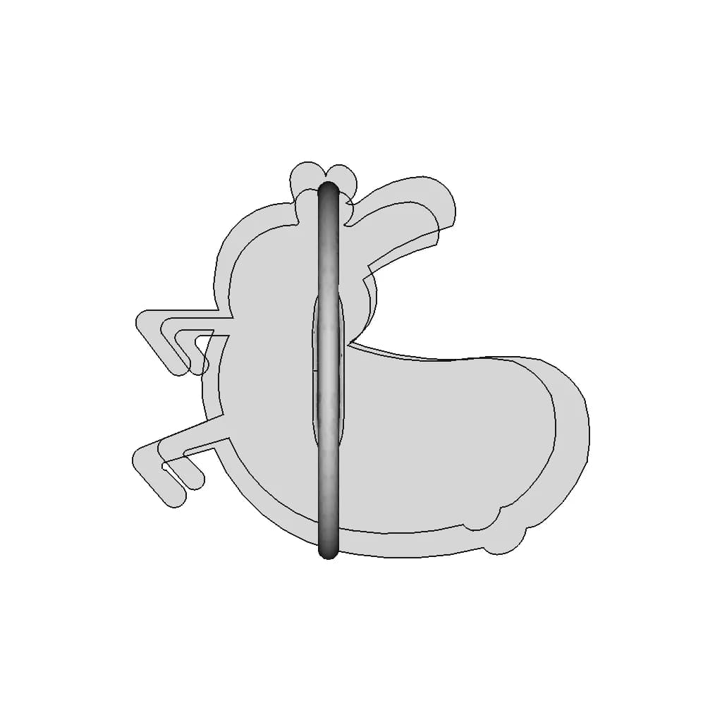 Dickbutt Ring | 3D Engineering Design File_90_0_degree_snapshot
