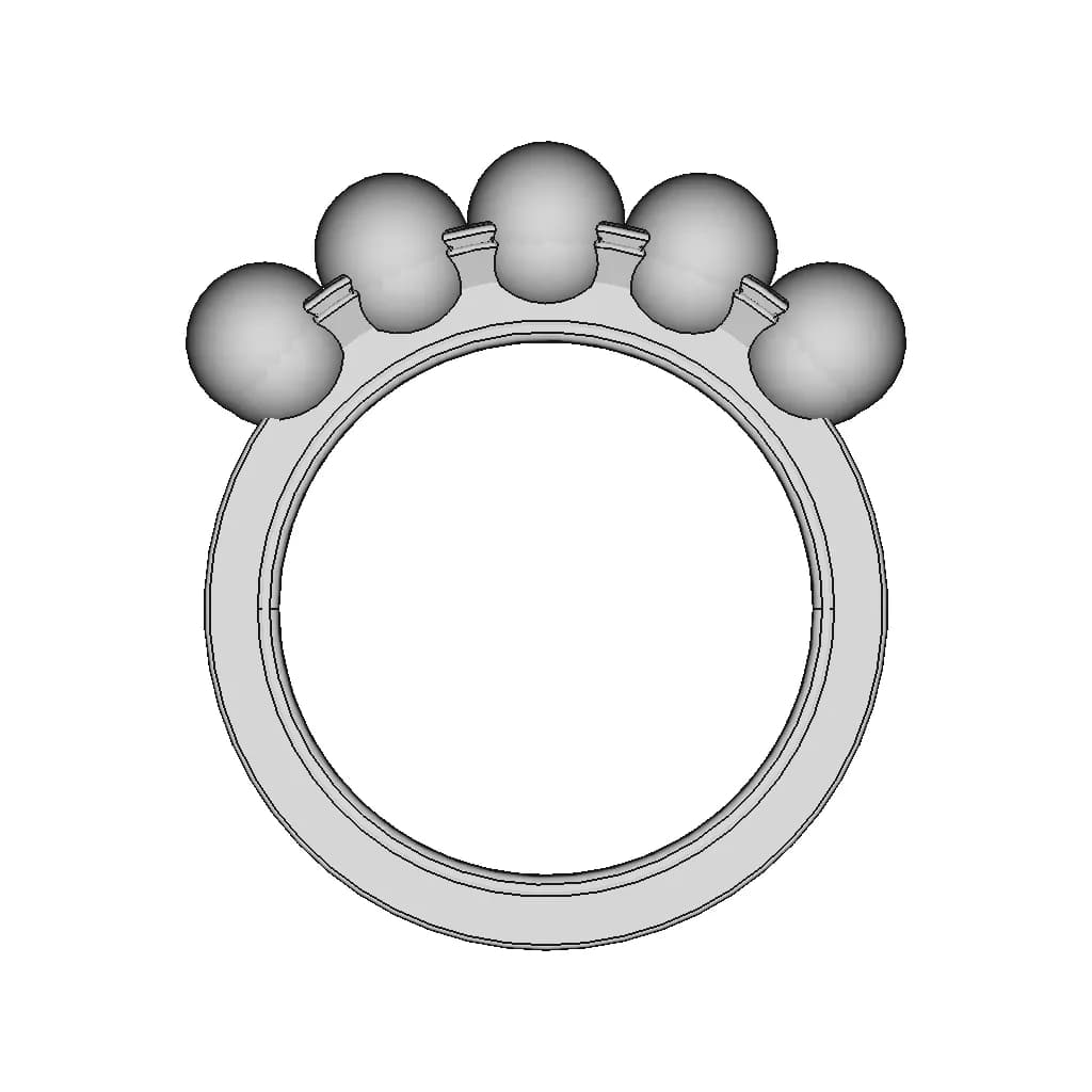 Pearl Rings - Standard Mechanical Component_0_0_degree_snapshot