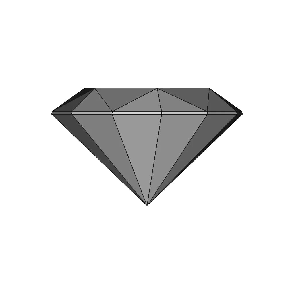 Diamond | 3D Engineering Design File_270_0_degree_snapshot