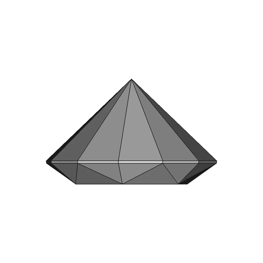 Diamond | 3D Engineering Design File_90_0_degree_snapshot
