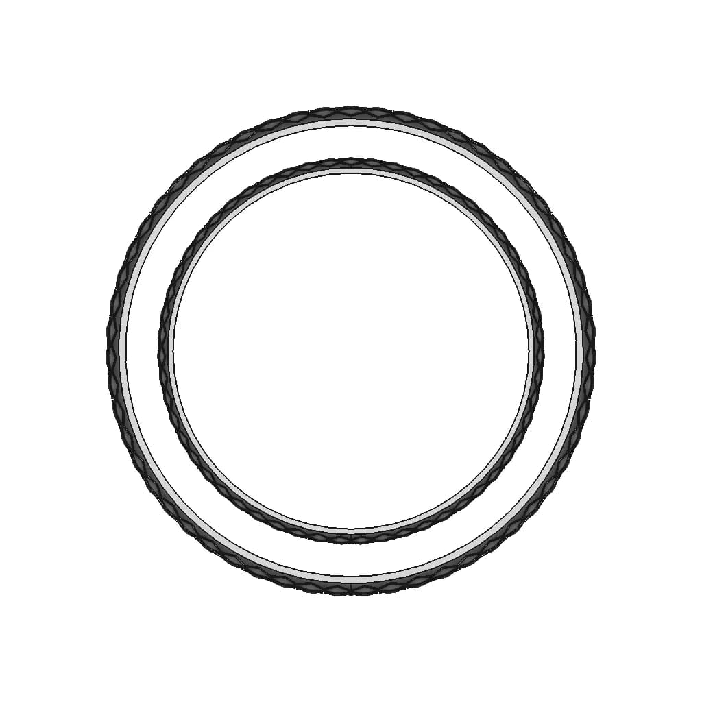 Knurled Ring | 3D Engineering Design File_90_0_degree_snapshot