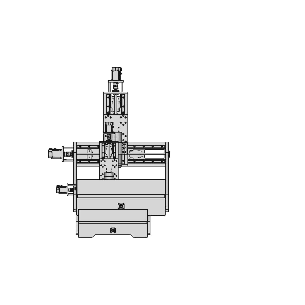 Router Cnc - Downloadable CAD Representation_0_90_degree_snapshot
