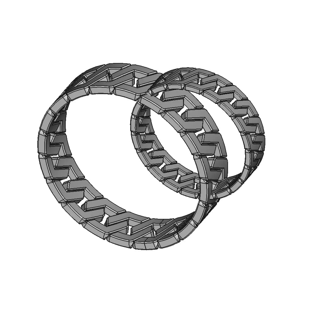 Chain Ring | 3D Engineering Design File_60_30_degree_snapshot
