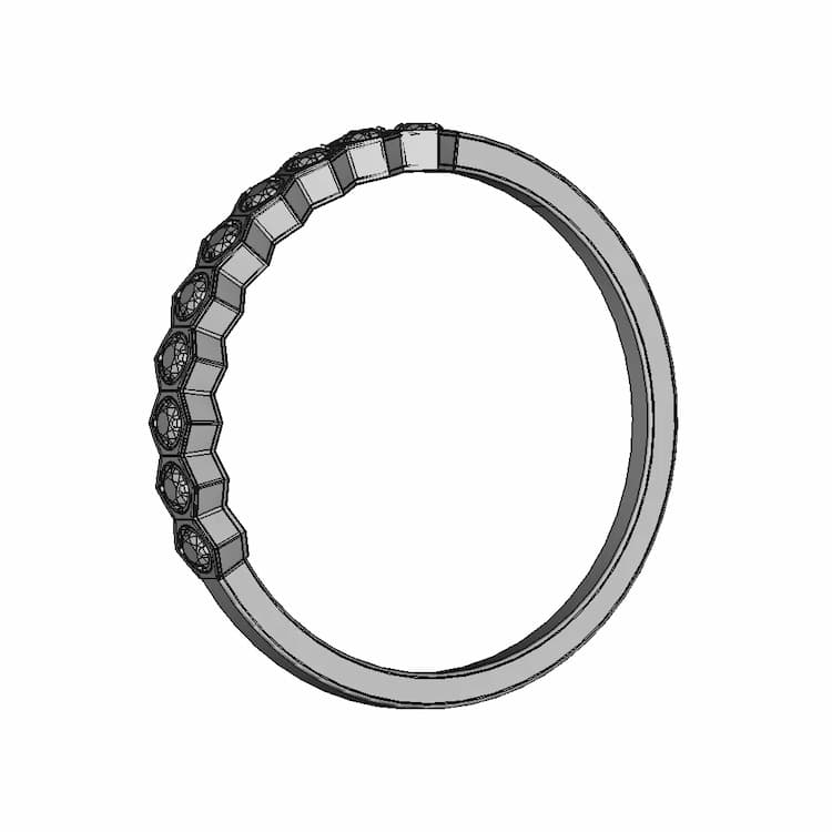 Ladies' Ring | High-Quality CAD Model