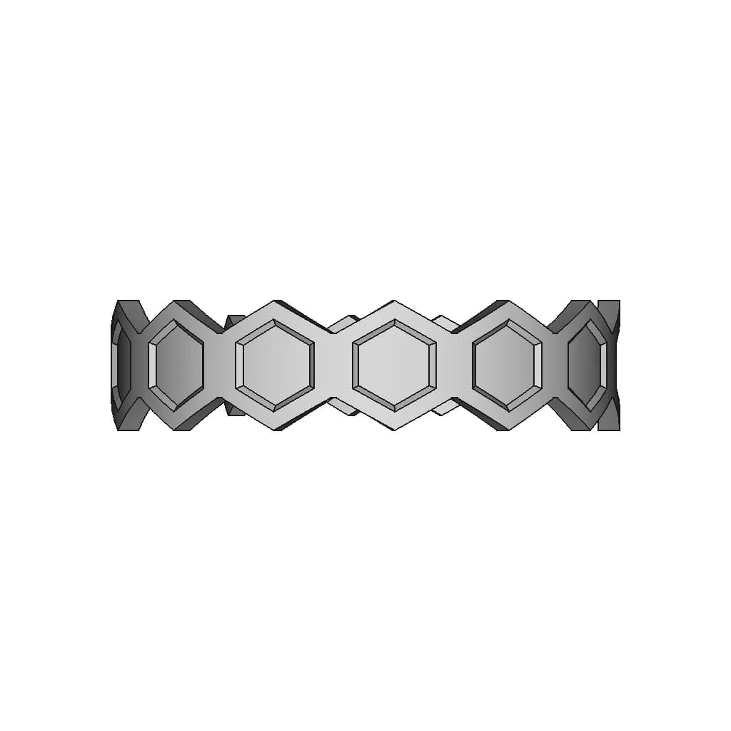 Hexagon Ring - Standard Mechanical Component_0_270_degree_snapshot