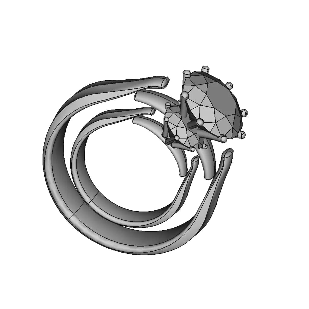 Bague - Standard Mechanical Component_60_30_degree_snapshot