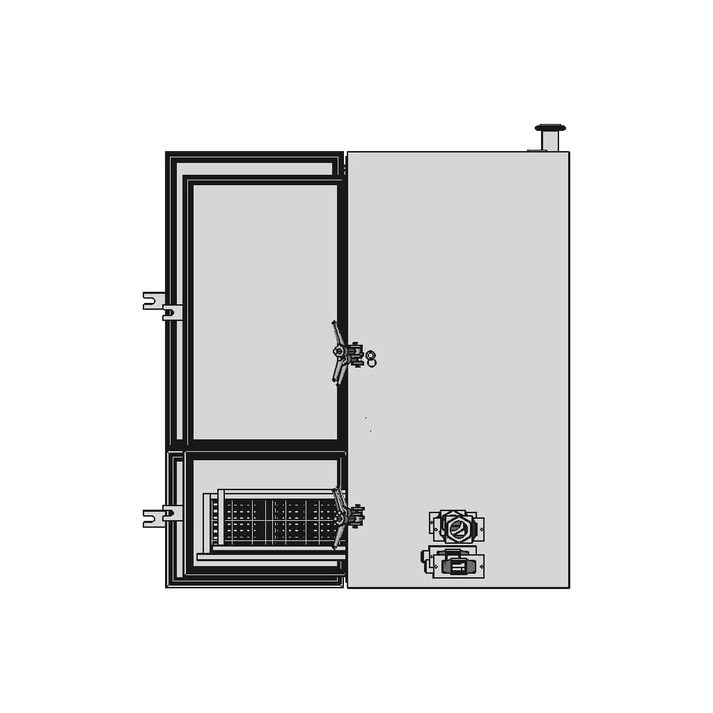 Bbq Cabinet Smoker | High-Quality CAD Model_90_0_degree_snapshot