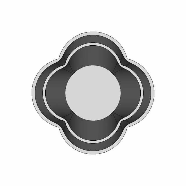 Jewelry Cup (Customizable) - Downloadable CAD Representation