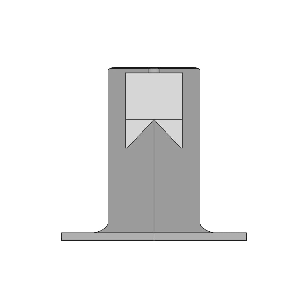 Glasses Stand (Customizable) - Standard Mechanical Component_90_0_degree_snapshot