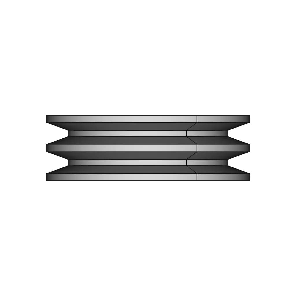 V Belt Pulley - Standard Mechanical Component_90_0_degree_snapshot