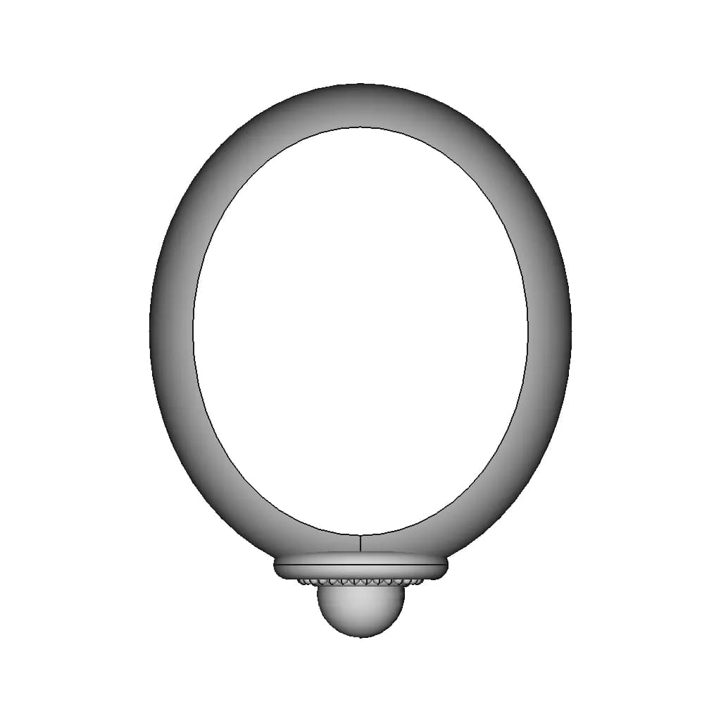 Simple Ring - Downloadable CAD Representation_270_0_degree_snapshot