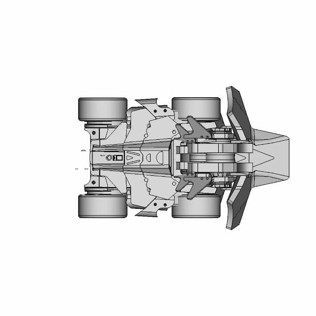 Thunder Struck Antweight | 3D Engineering Design File