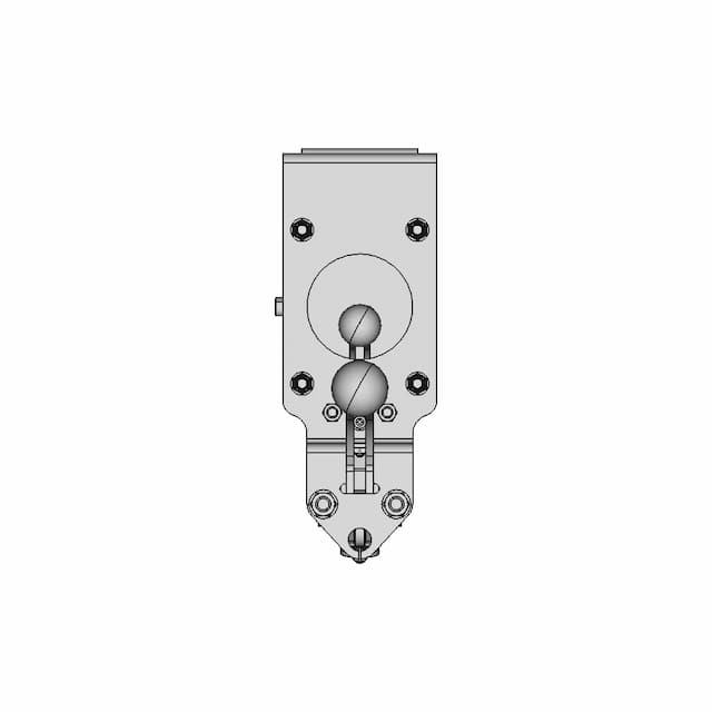 Roue Fer Avec Frein De Parking - Downloadable CAD Representation