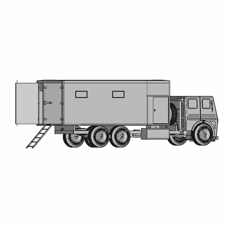 Workshop Truck | 3D Engineering Design File