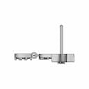 Gold-Platinum Stud Ear Rings - Standard Mechanical Component_0_270_degree_snapshot