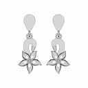 Gold-Platinum Stud Ear Rings - Standard Mechanical Component_270_0_degree_snapshot