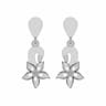 Gold-Platinum Stud Ear Rings - Standard Mechanical Component_270_0_degree_snapshot