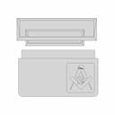 Masonic Card Holder Box (Brasov) - Downloadable CAD Representation_0_0_degree_snapshot