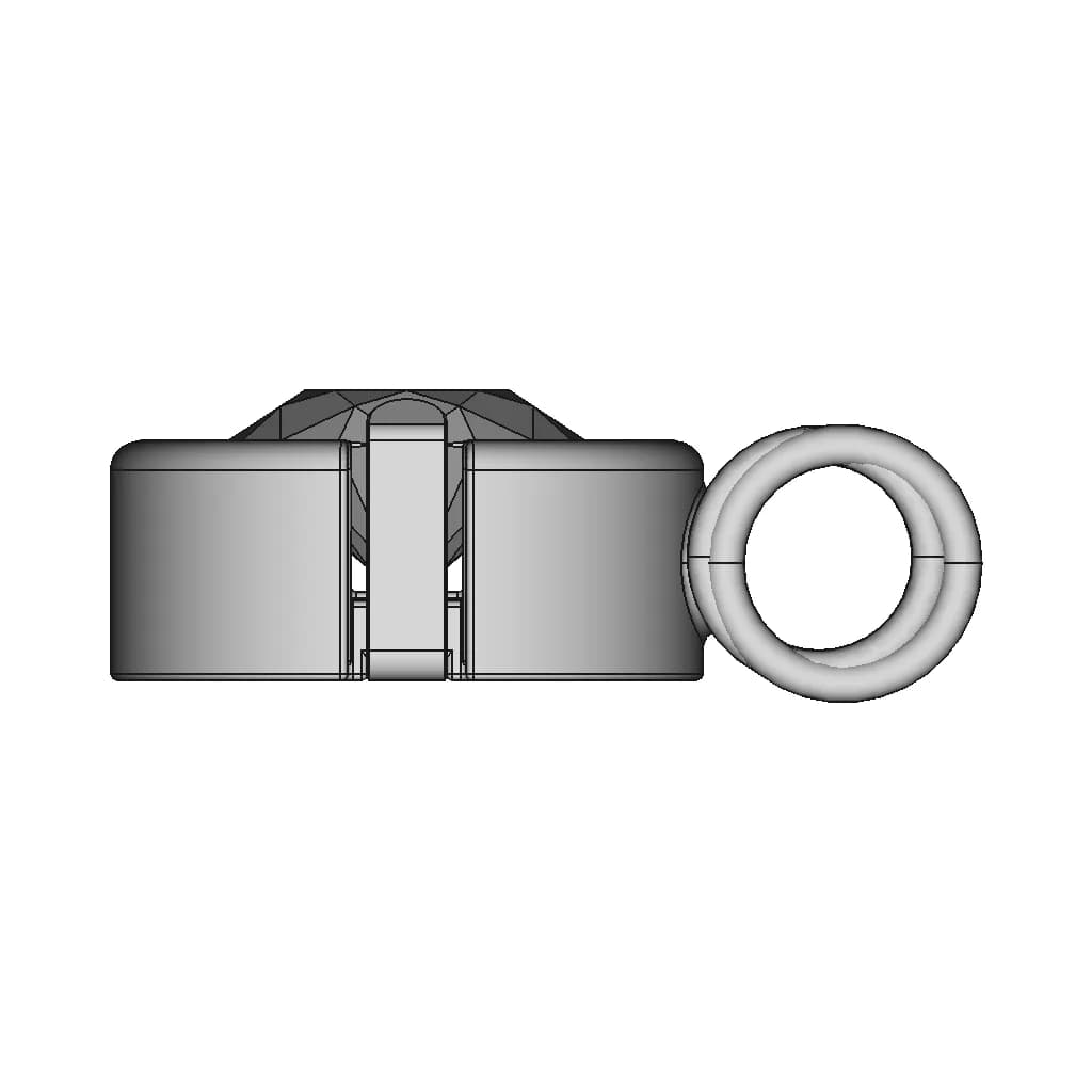 Gemstone Setting For Necklaces | 3D Engineering Design File_0_90_degree_snapshot