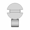 Gemstone Setting For Necklaces | 3D Engineering Design File_90_0_degree_snapshot