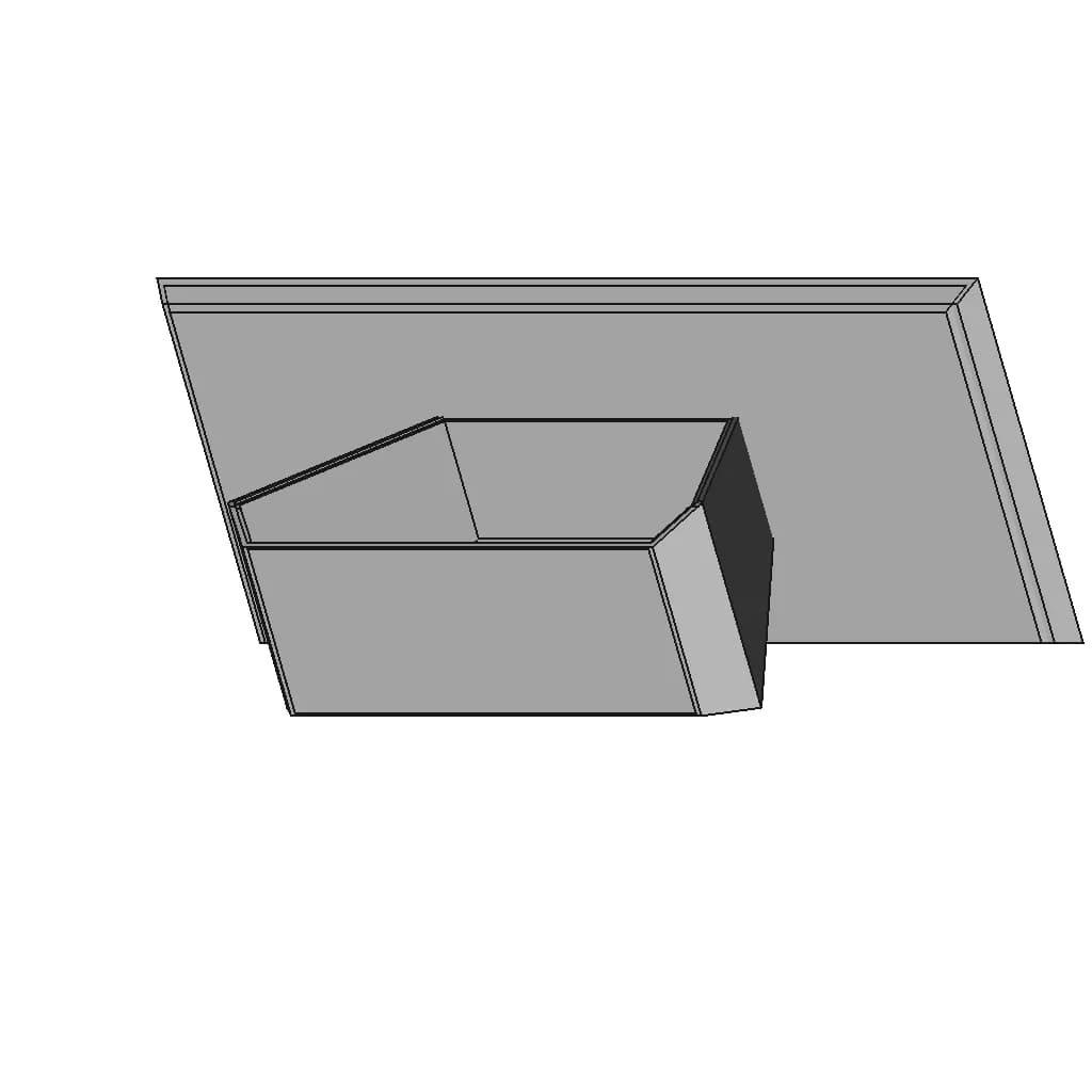 Romantic Dinner Table | High-Quality CAD Model_60_30_degree_snapshot
