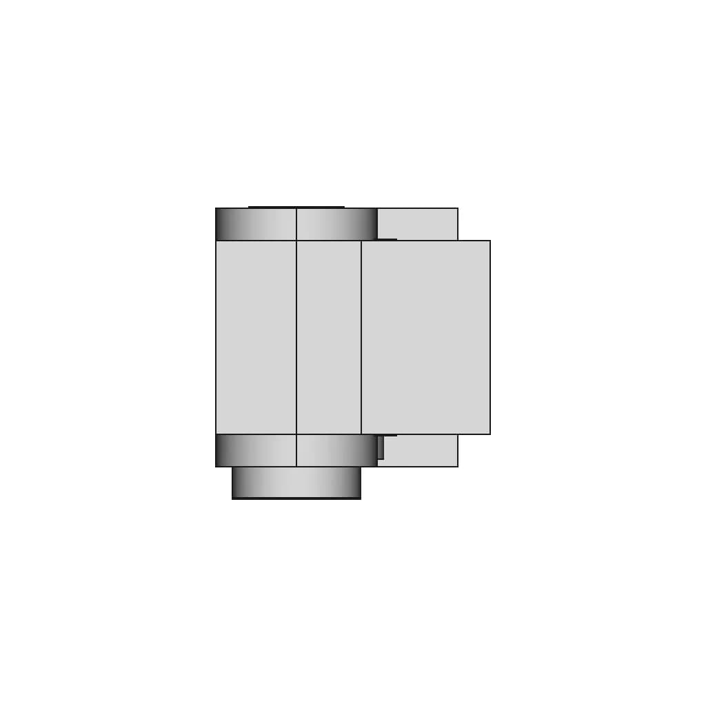 Double Bearing Assembly - Downloadable CAD Representation_0_90_degree_snapshot