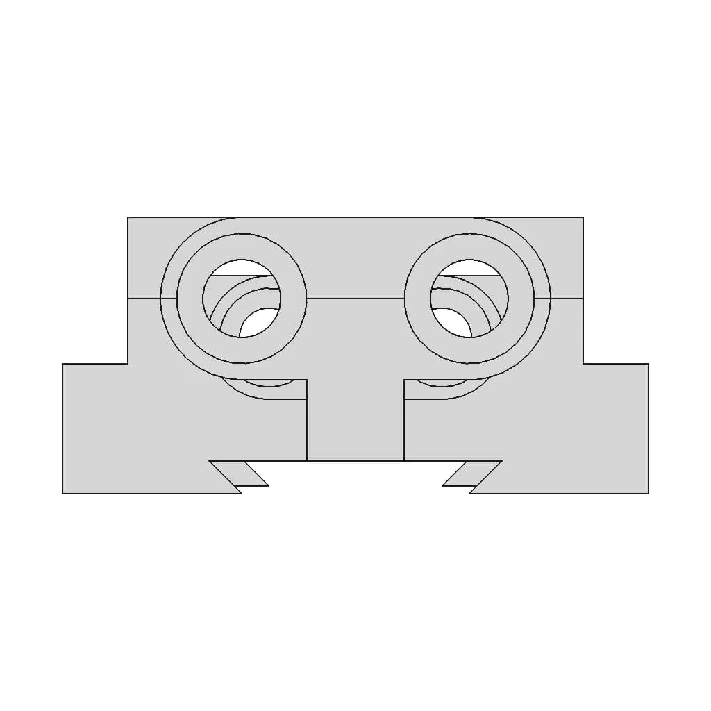 Double Bearing Assembly - Downloadable CAD Representation_90_0_degree_snapshot