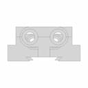 Double Bearing Assembly - Downloadable CAD Representation_90_0_degree_snapshot