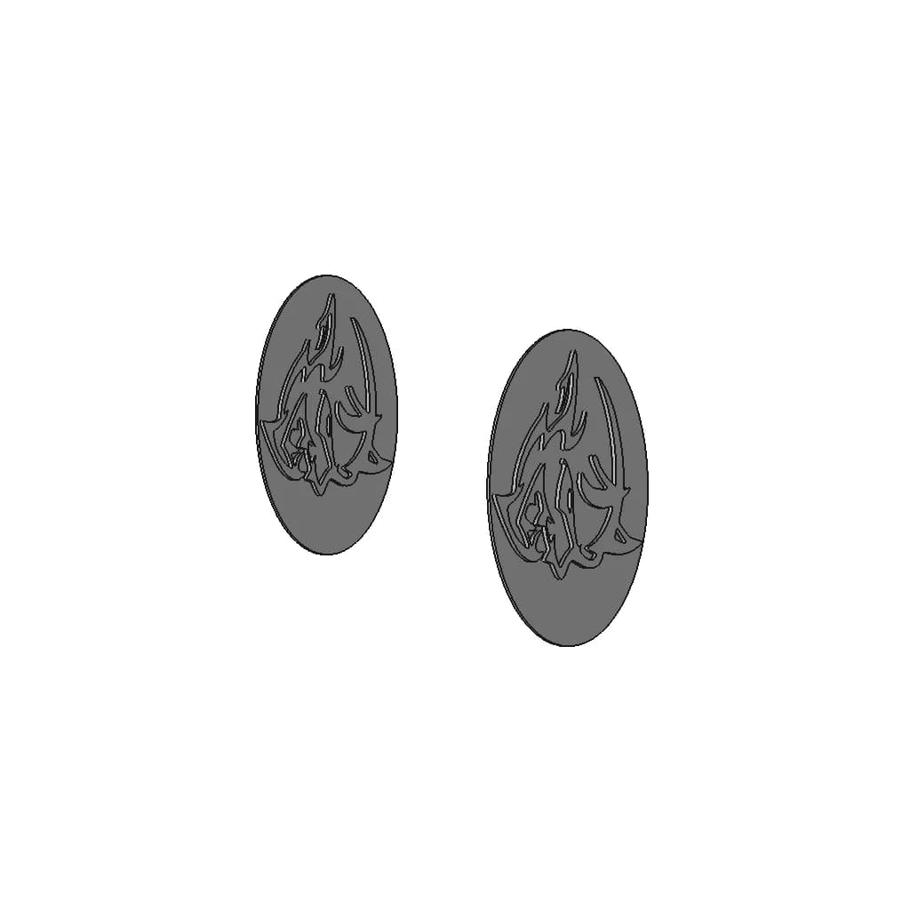 Demon Logo 3D - Downloadable CAD Representation_60_30_degree_snapshot