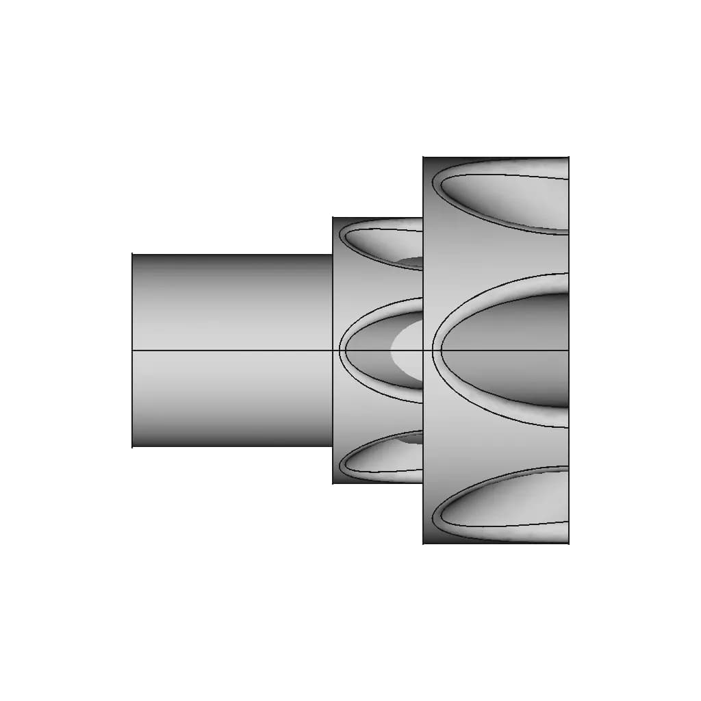 Variable Stream Line Cam | 3D Engineering Design File_270_0_degree_snapshot