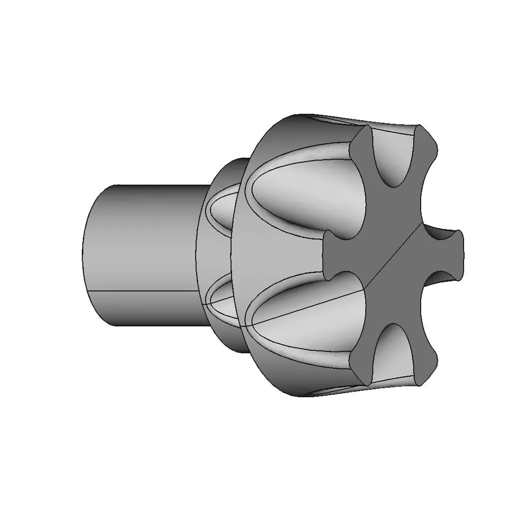 Variable Stream Line Cam | 3D Engineering Design File_60_30_degree_snapshot