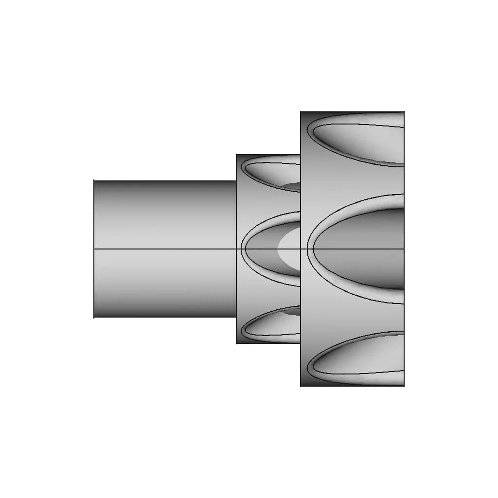 Variable Stream Line Cam | 3D Engineering Design File_90_0_degree_snapshot