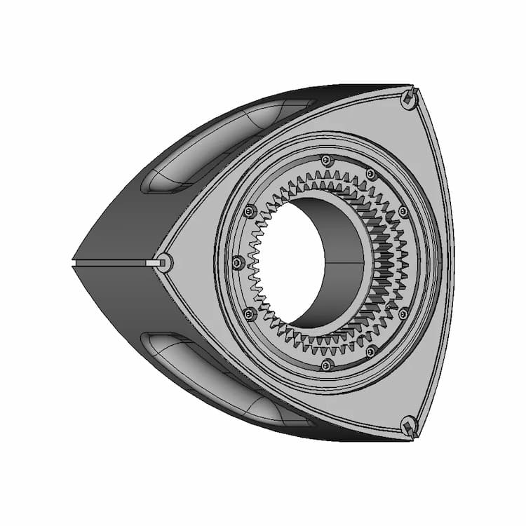 Wankel Rotary Part | High-Quality CAD Model