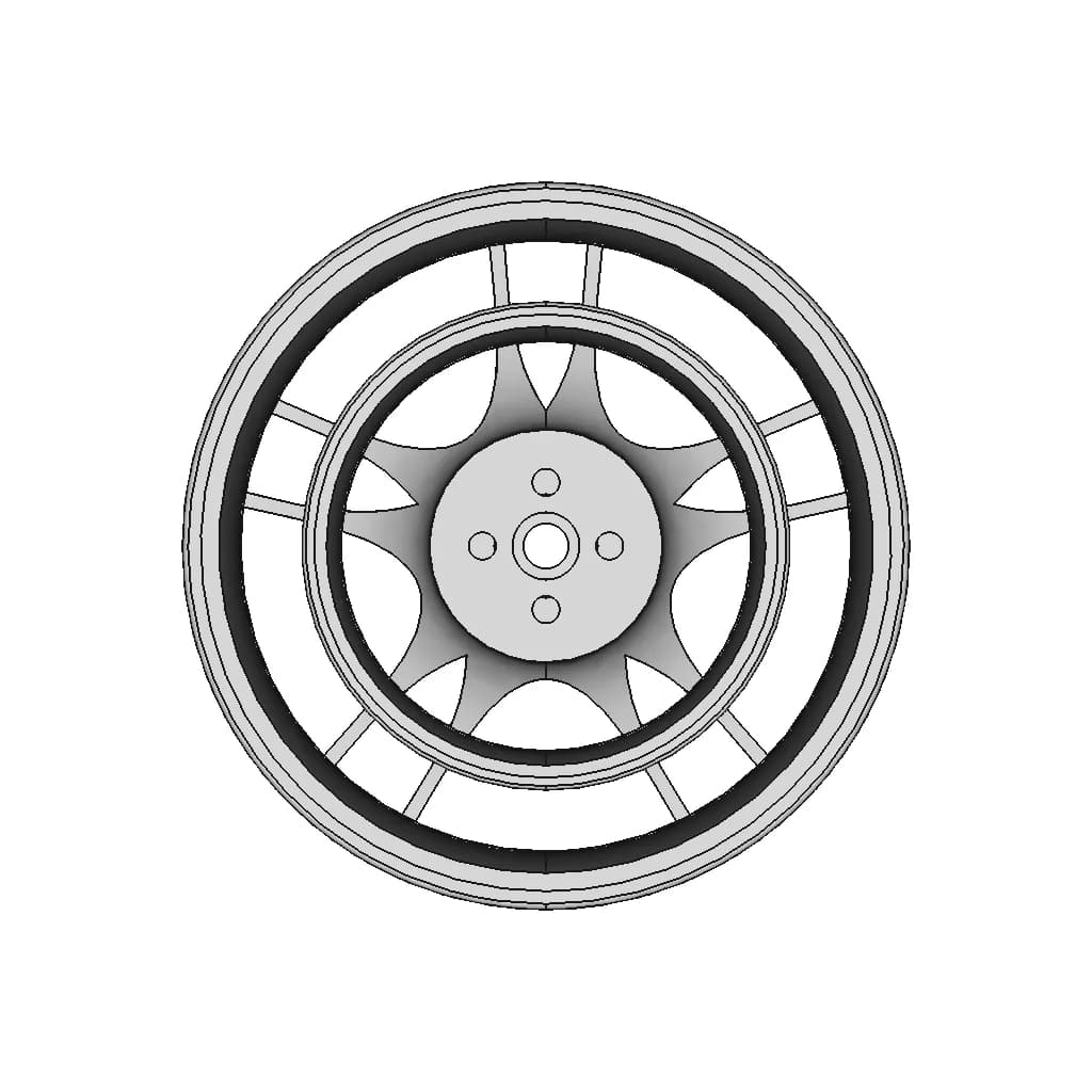 Hypercar Front Wheel Design | High-Quality CAD Model_0_270_degree_snapshot