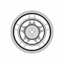 Hypercar Front Wheel Design | High-Quality CAD Model_0_270_degree_snapshot