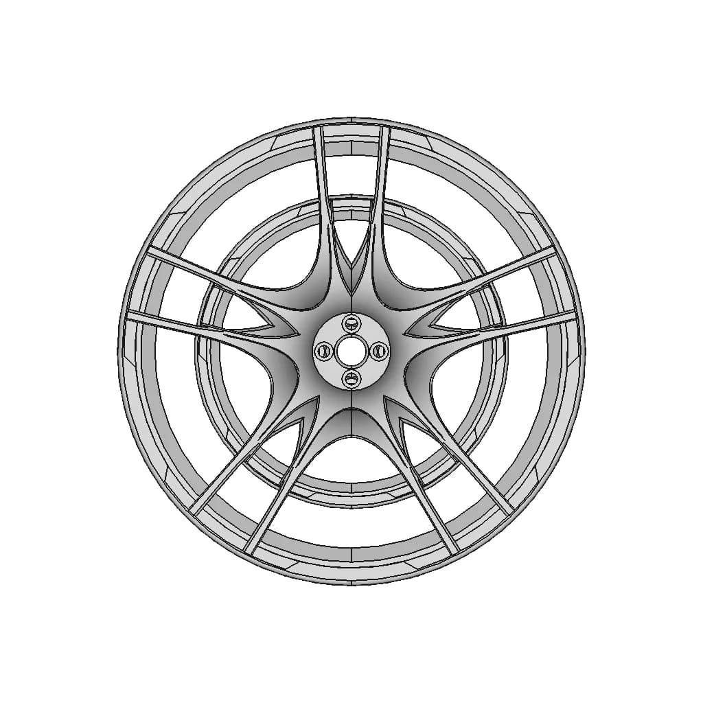 Hypercar Front Wheel Design | High-Quality CAD Model_0_90_degree_snapshot