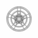 Hypercar Front Wheel Design | High-Quality CAD Model_0_90_degree_snapshot