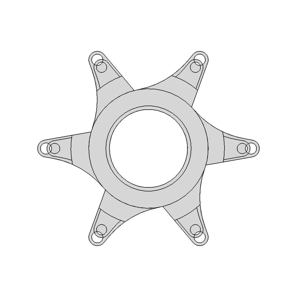 Sprocket Carrier | 3D Engineering Design File_0_0_degree_snapshot