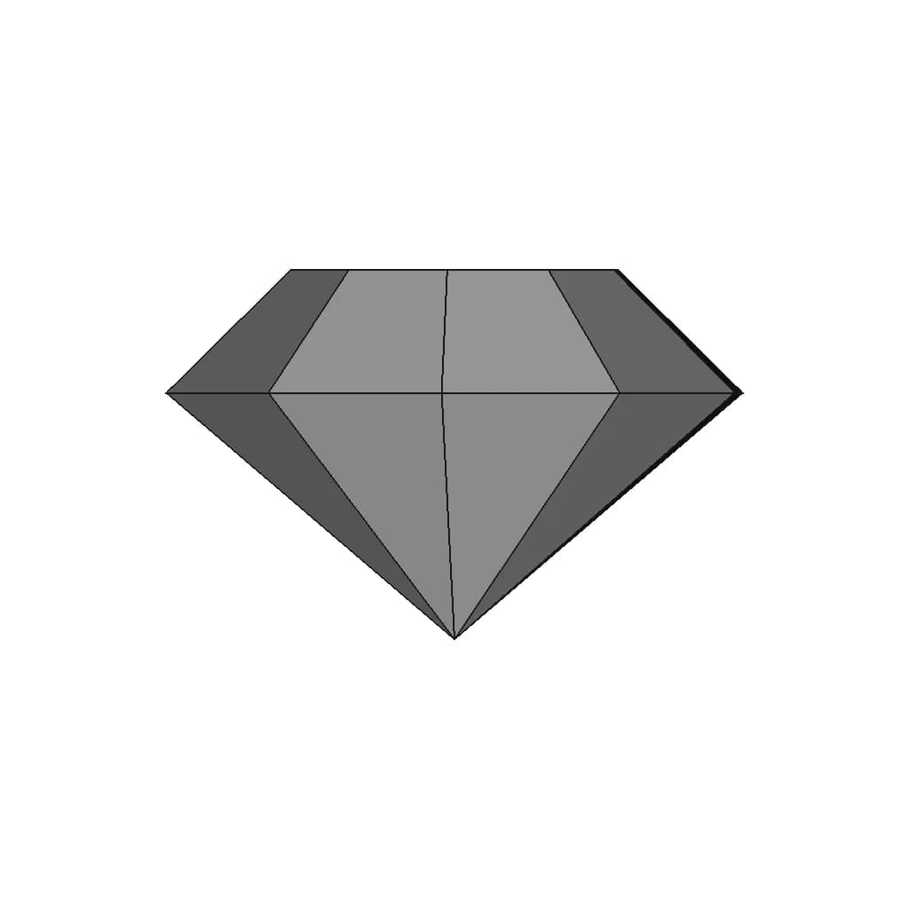 Diamond - Downloadable CAD Representation_0_90_degree_snapshot
