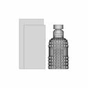 Valentino Uomo Perfume Bottle - Downloadable CAD Representation_0_270_degree_snapshot