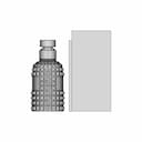 Valentino Uomo Perfume Bottle - Downloadable CAD Representation_0_90_degree_snapshot