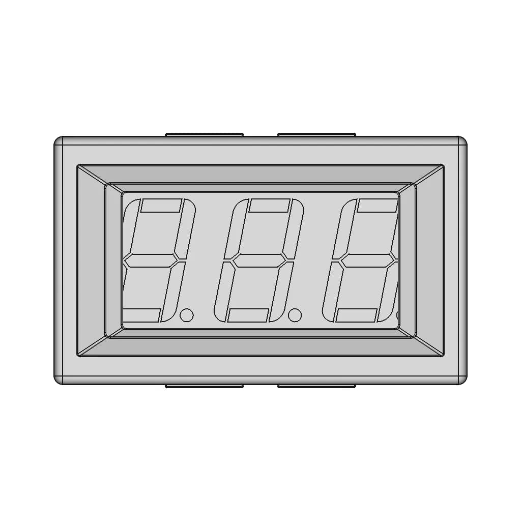 Zx-Wd125 Temperature Sensor - Downloadable CAD Representation_0_0_degree_snapshot